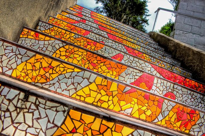 16th Avenue Tiled Steps, San Francisco, California, United States