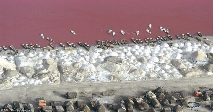 Lake Retba, Lac Rose, Dakar, Senegal