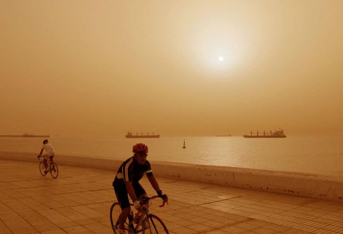 Calima, Saharan Air Layer, Sahara, Canary Islands, Africa