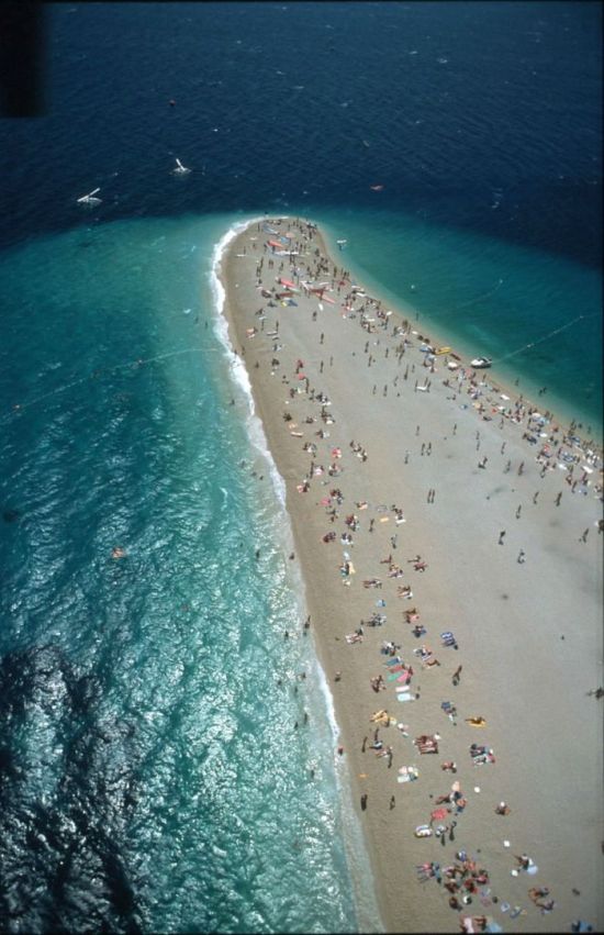 Zlatni Rat, Golden Cape beach, Brač, Croatia