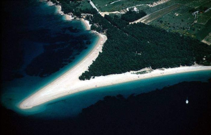 Zlatni Rat, Golden Cape beach, Brač, Croatia