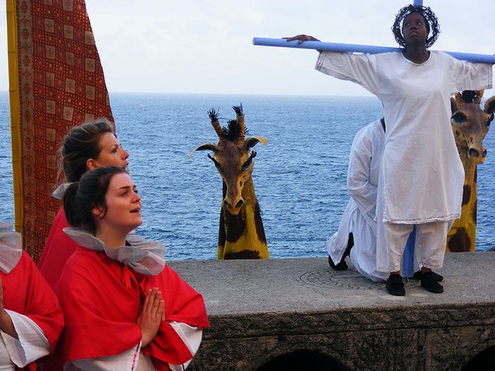 The Minack Theatre, Land's End, Cornwall, England, United Kingdom