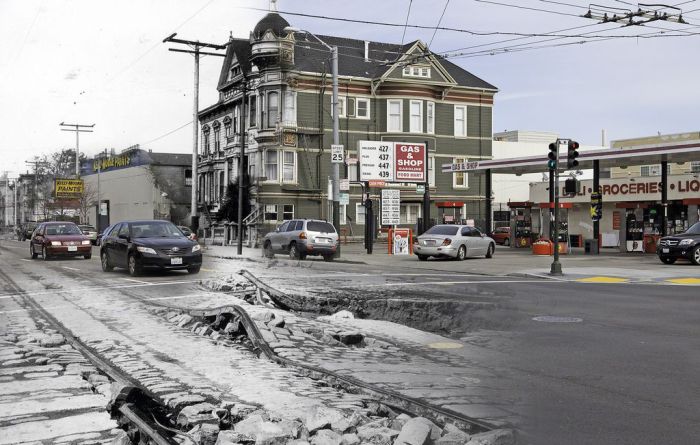 1906 and Today, The Earthquake Blend by Shawn Clover