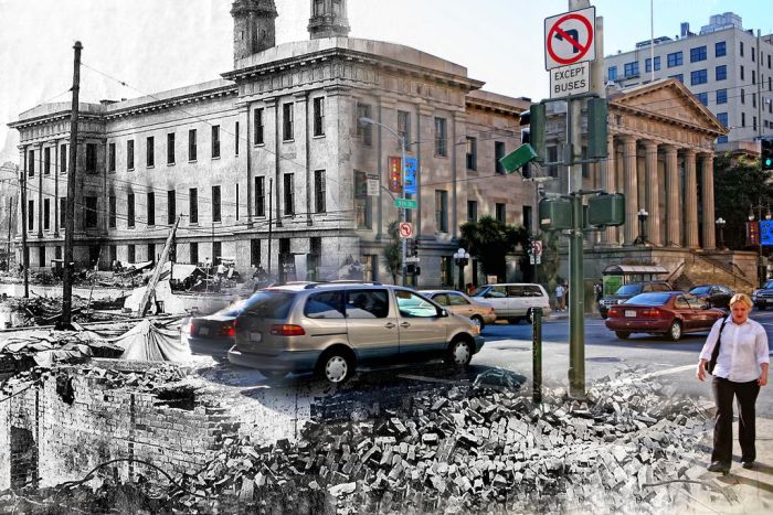 1906 and Today, The Earthquake Blend by Shawn Clover