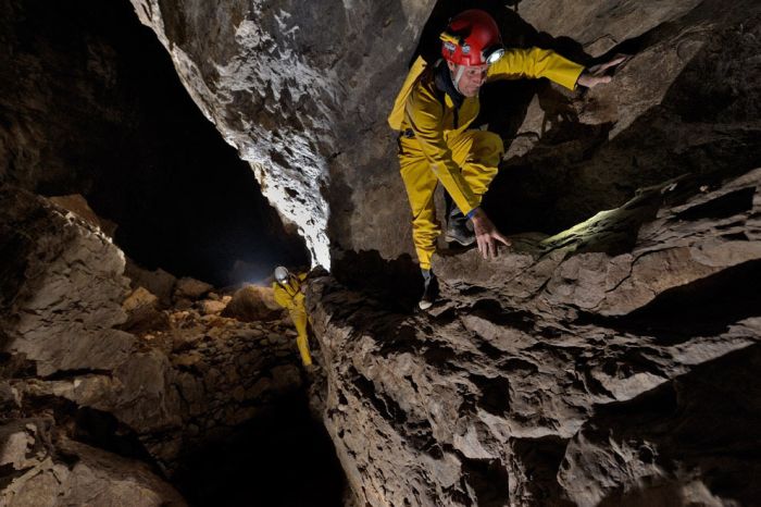 Gouffre Berger cave, Engins, Vercors Plateau, French Prealps, France