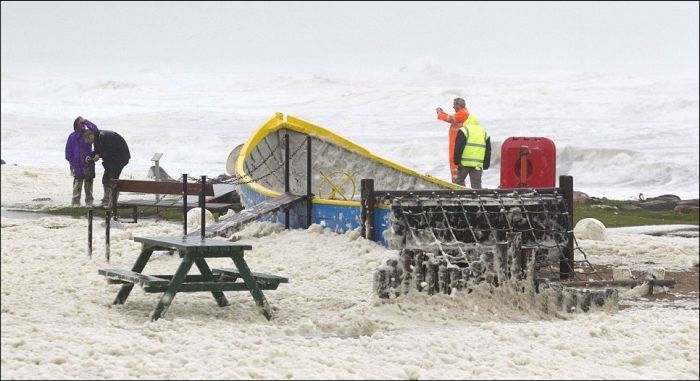 Cappuccino coast, Aberdeen, Scotland