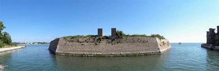 Island of Poveglia, Venice, Lido, Venetian Lagoon, Italy