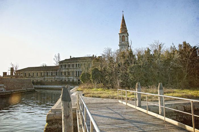 Island of Poveglia, Venice, Lido, Venetian Lagoon, Italy