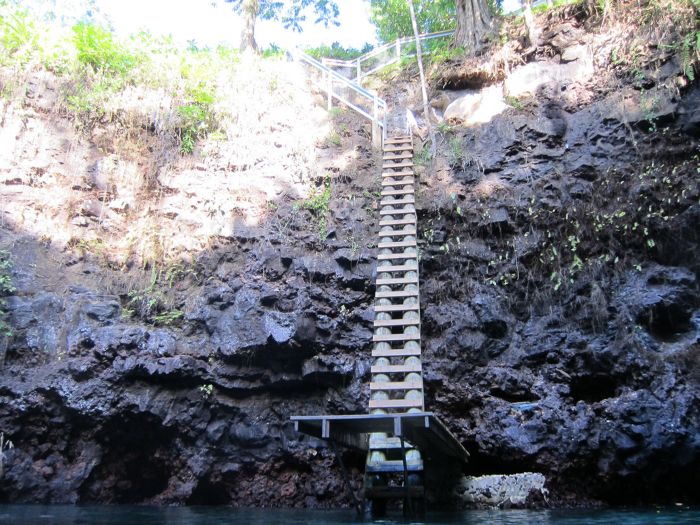 To Sua Ocean Trench, Lotofaga village, Upolu island, Samoa