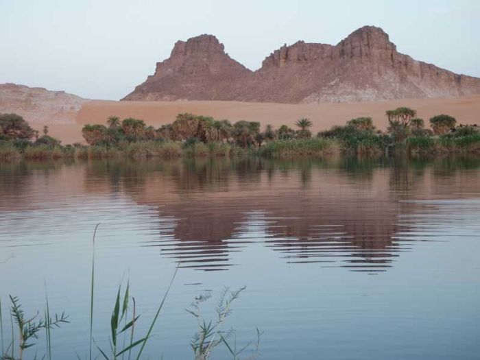 Lakes of Ounianga, Sahara desert, Chad