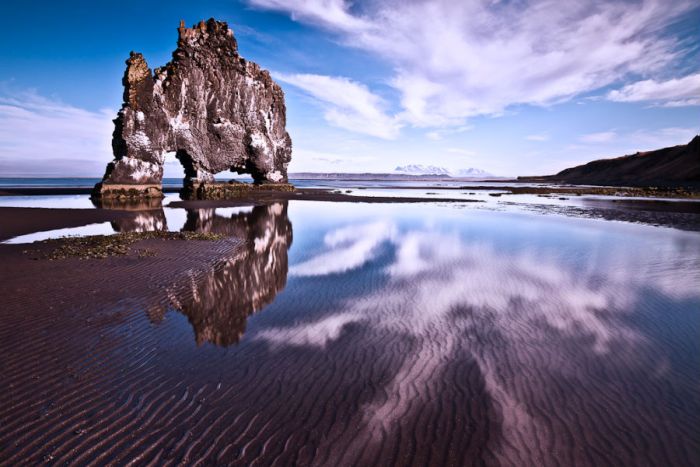 Dynosaur Rock Hvítserkur, Vatnsnes, Iceland