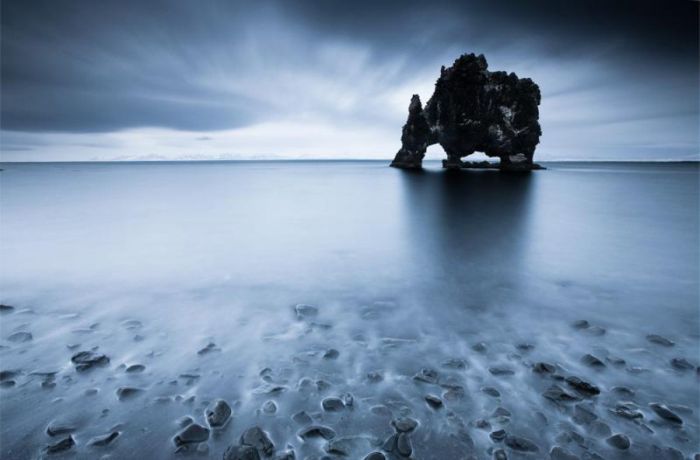 Dynosaur Rock Hvítserkur, Vatnsnes, Iceland