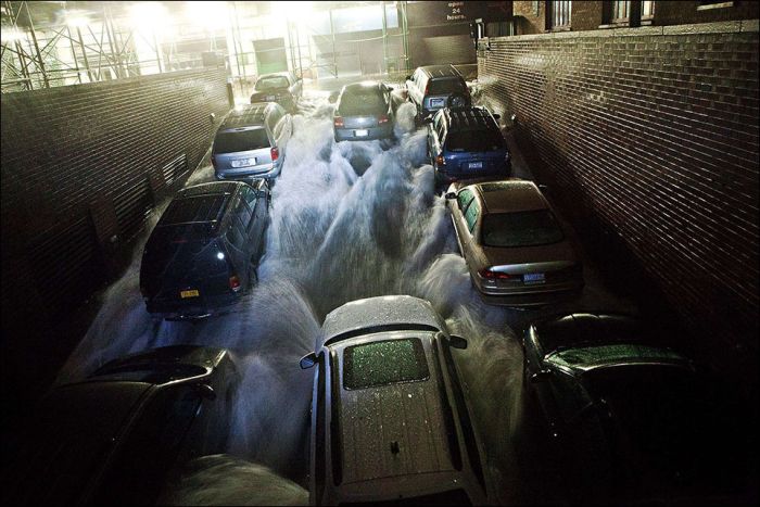 Hurricane Sandy 2012, Atlantic, United States