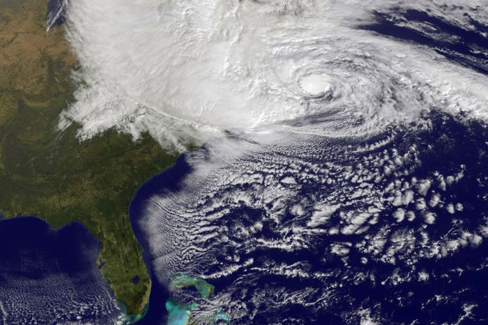 Hurricane Sandy 2012, Atlantic, United States