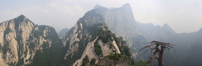 Hua shan hiking trail, Huayin, Shaanxi province, China