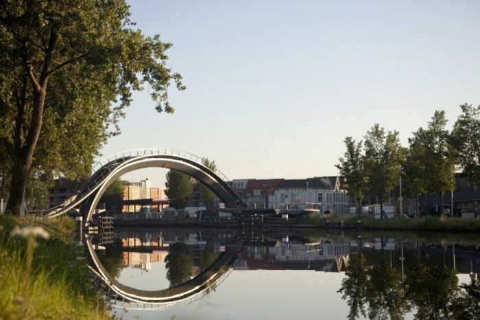 The Melkwegbridge by MEXT Architects, Purmerend, Netherlands