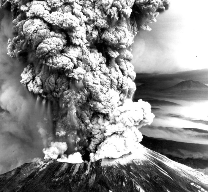 1980 Eruption of Mount St. Helens by Robert Emerson Landsburg