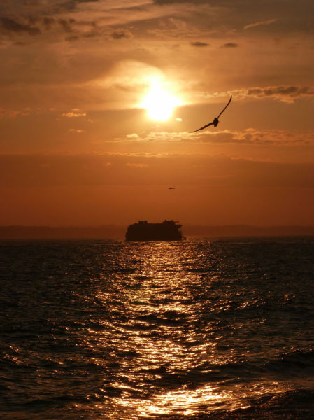 Spitbank Fort Clarenco Hotel, Solent, Portsmouth, England