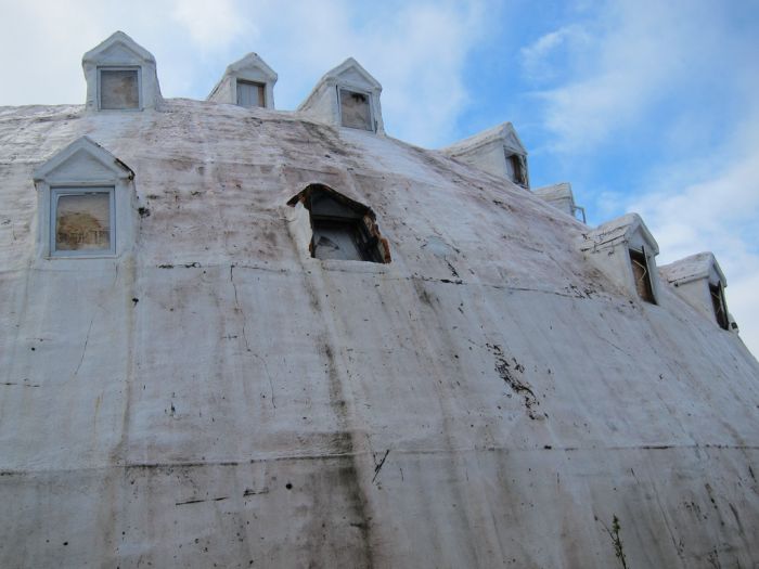 Abandoned Igloo Hotel, Igloo City, Cantwell, Alaska, United States