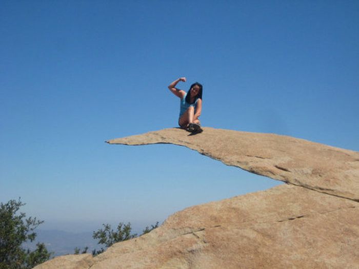 Potato Chip Rock, Lake Poway Park, Poway, California, United States