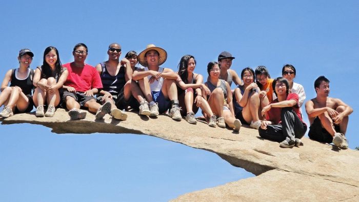 Potato Chip Rock, Lake Poway Park, Poway, California, United States