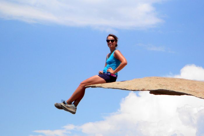 Potato Chip Rock, Lake Poway Park, Poway, California, United States