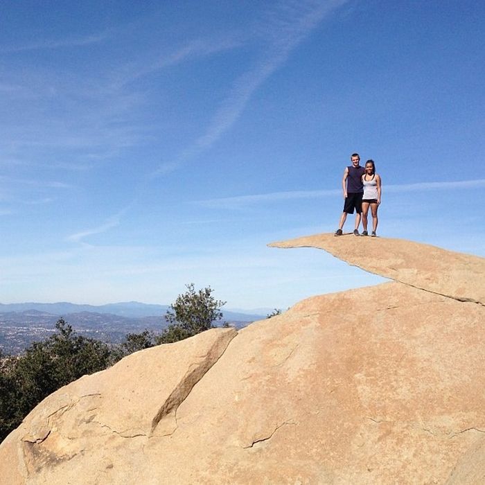 Potato Chip Rock, Lake Poway Park, Poway, California, United States