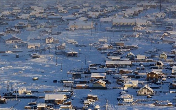 Oymyakon, Indigirka River, Sakha Republic, Russia