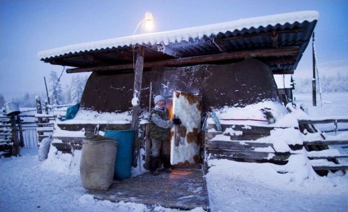 Oymyakon, Indigirka River, Sakha Republic, Russia