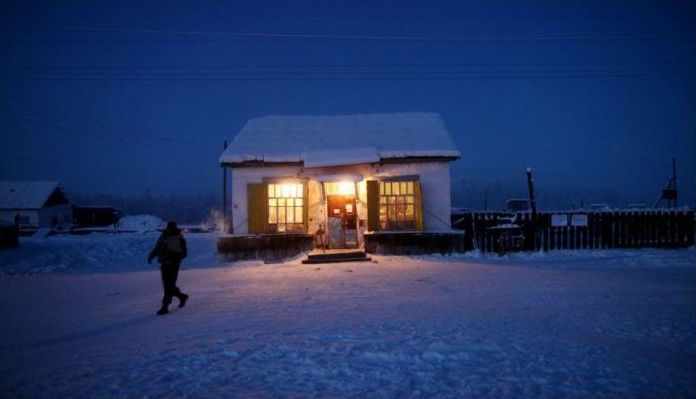 Oymyakon, Indigirka River, Sakha Republic, Russia