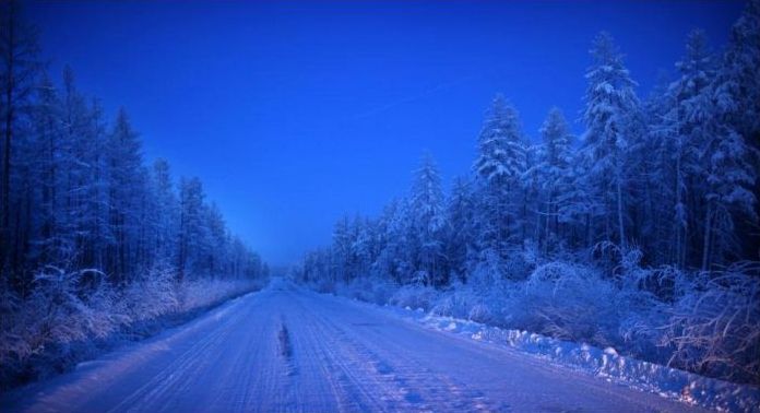 Oymyakon, Indigirka River, Sakha Republic, Russia