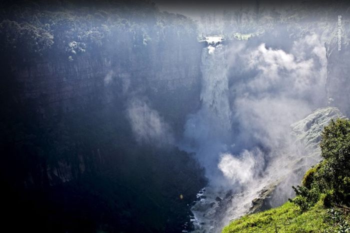 The Hotel del Salto, Tequendama Falls, Bogotá River, Colombia