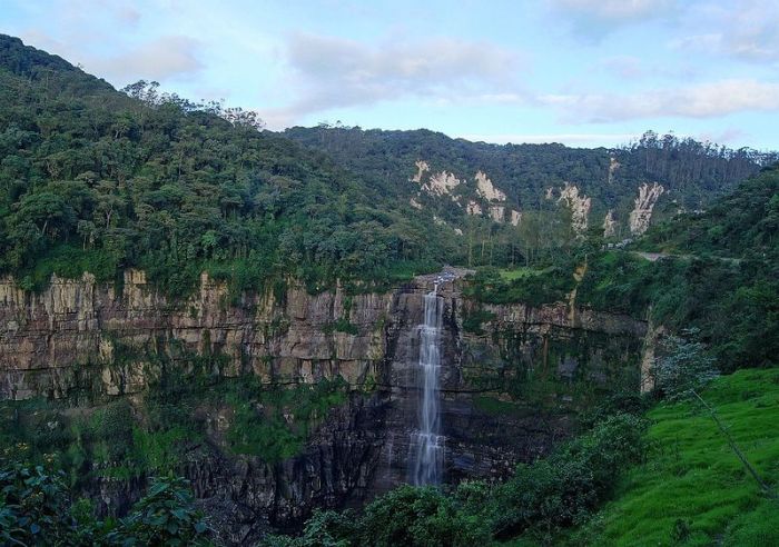 The Hotel del Salto, Tequendama Falls, Bogotá River, Colombia