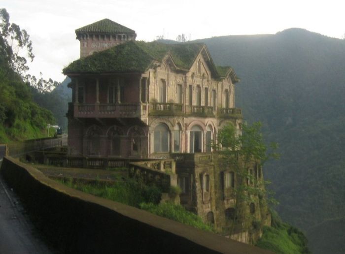 The Hotel del Salto, Tequendama Falls, Bogotá River, Colombia