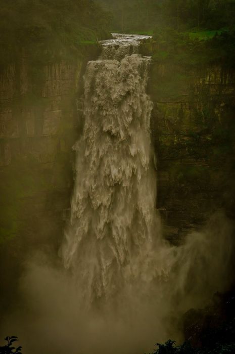 The Hotel del Salto, Tequendama Falls, Bogotá River, Colombia