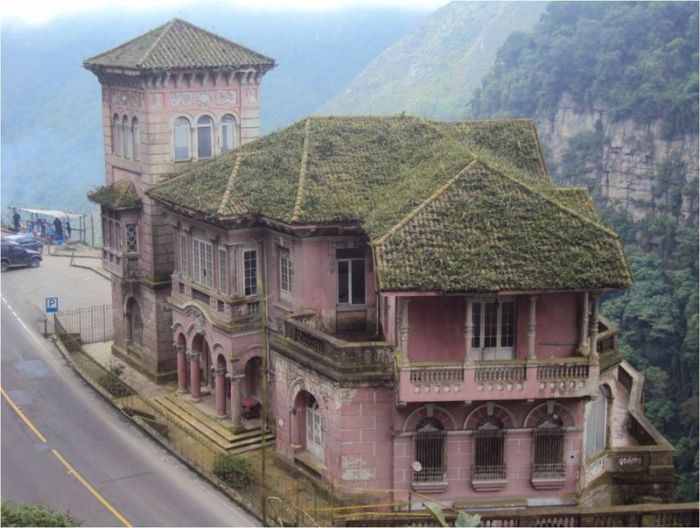 The Hotel del Salto, Tequendama Falls, Bogotá River, Colombia