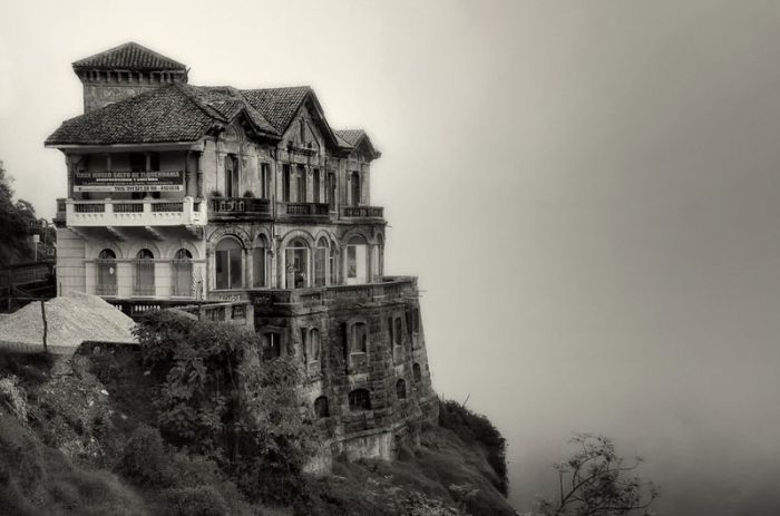 The Hotel del Salto, Tequendama Falls, Bogotá River, Colombia