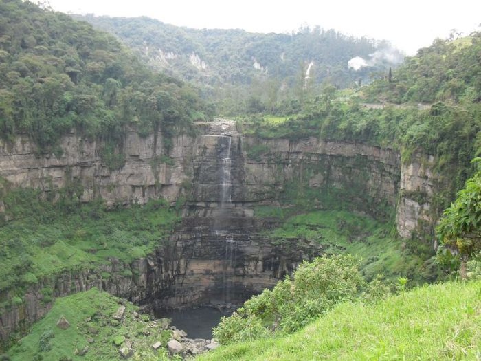 The Hotel del Salto, Tequendama Falls, Bogotá River, Colombia