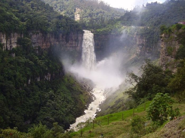 The Hotel del Salto, Tequendama Falls, Bogotá River, Colombia