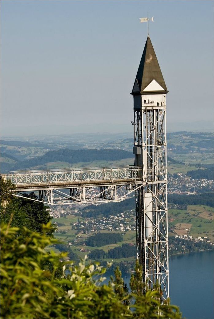 Hammetschwand Lift, Lake Lucerne, Bürgenstock plateau, Switzerland