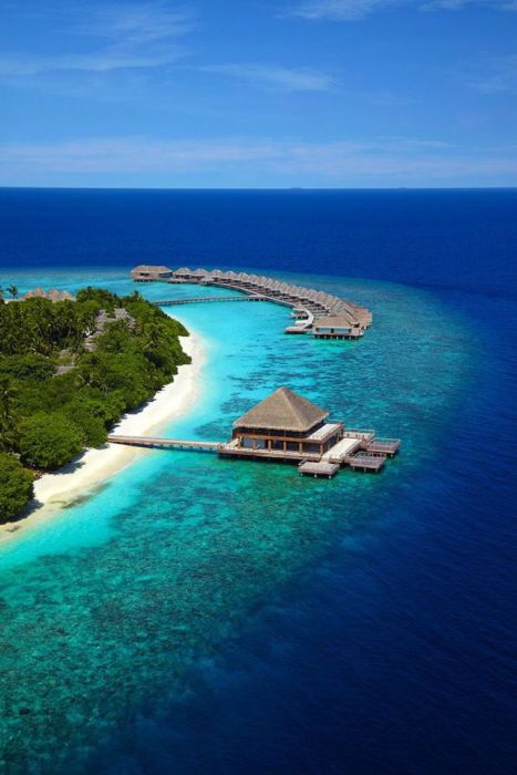 Dusit Thani Maldives hotel, Baa Atoll, Maldives