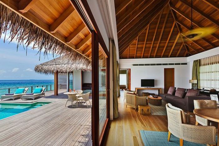 Dusit Thani Maldives hotel, Baa Atoll, Maldives