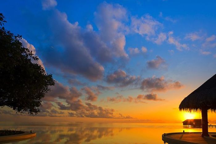 Dusit Thani Maldives hotel, Baa Atoll, Maldives