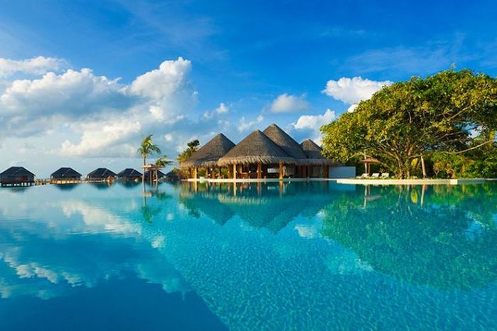 Dusit Thani Maldives hotel, Baa Atoll, Maldives