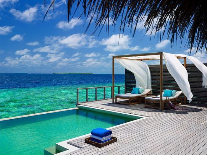 Dusit Thani Maldives hotel, Baa Atoll, Maldives