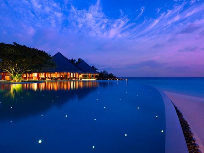 Dusit Thani Maldives hotel, Baa Atoll, Maldives