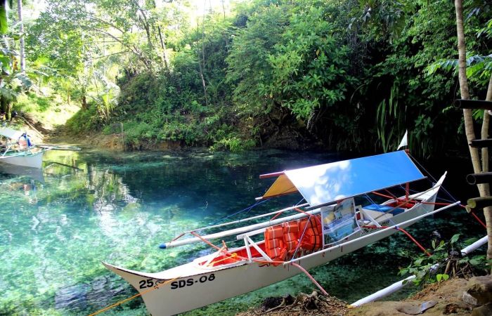 Enchanted Hinatuan River, Surigao del Sur, Mindanao island, Philippines