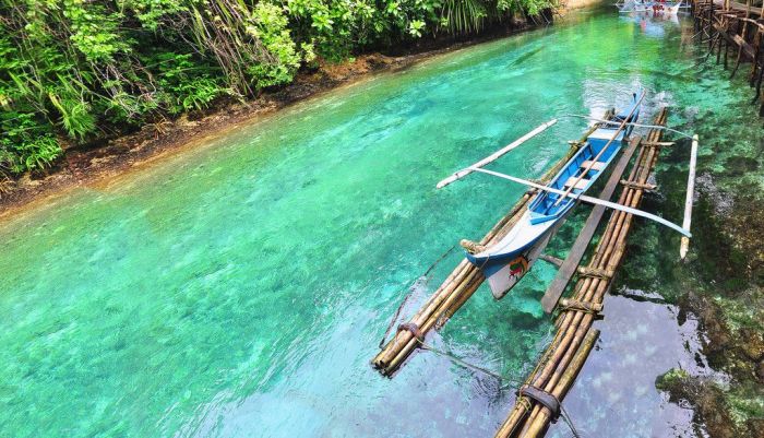 Enchanted Hinatuan River, Surigao del Sur, Mindanao island, Philippines