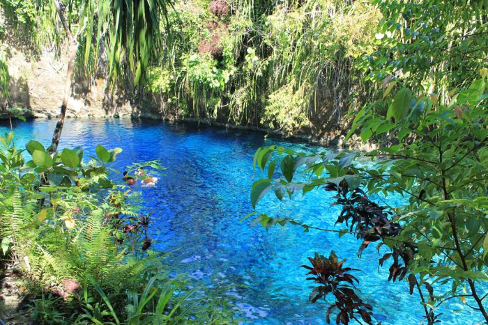 Enchanted Hinatuan River, Surigao del Sur, Mindanao island, Philippines