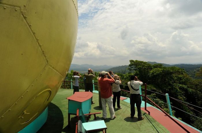 Canopy Tower hotel, Semaphore Hill, Soberania National Park, Panama City, Panama